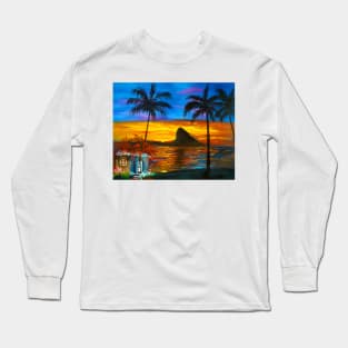 Chinamans Hat Isle Long Sleeve T-Shirt